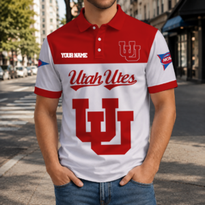 Limited Edition – Customized NCAA Utah Utes Polo Shirt