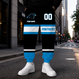 Limited Edition – Customized NFL Carolina Panthers Sweatpants