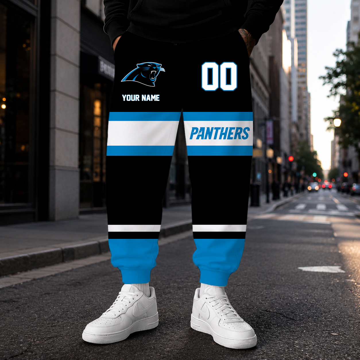 Limited Edition – Customized NFL Carolina Panthers Sweatpants
