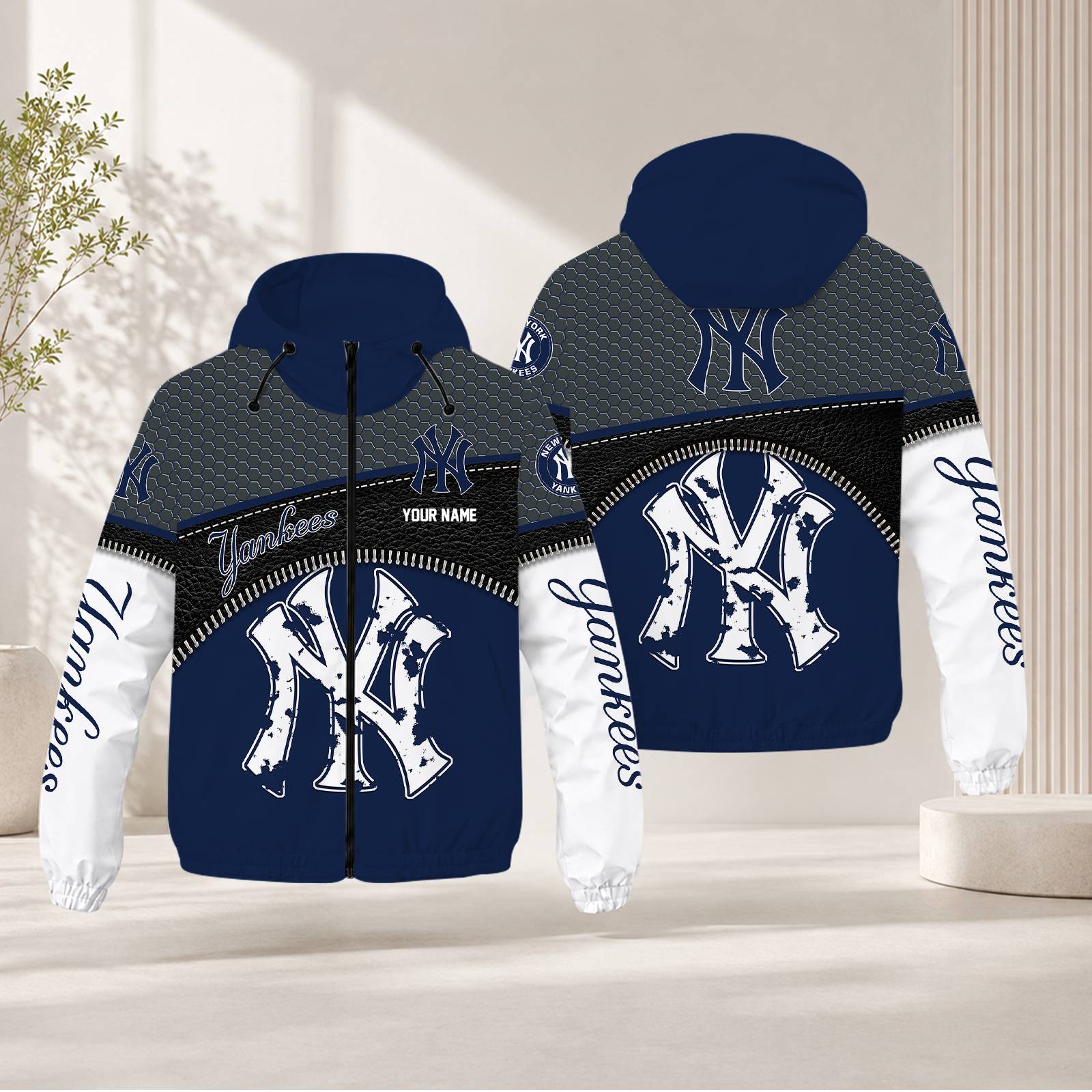 Limited Edition – Customized MLB New York Yankees Windbreaker Jacket