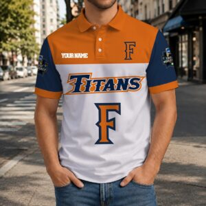 Limited Edition – Customized NCAA Cal State Fullerton Titans Polo Shirt