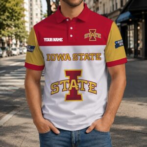 Limited Edition – Customized NCAA Iowa State Cyclones Polo Shirt