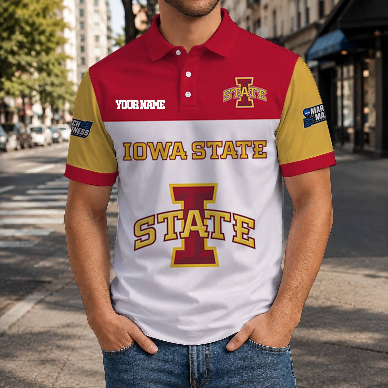 Limited Edition – Customized NCAA Iowa State Cyclones Polo Shirt