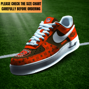 Limited Edition – Customized NFL Cleveland Browns Air Force 1 Shoes