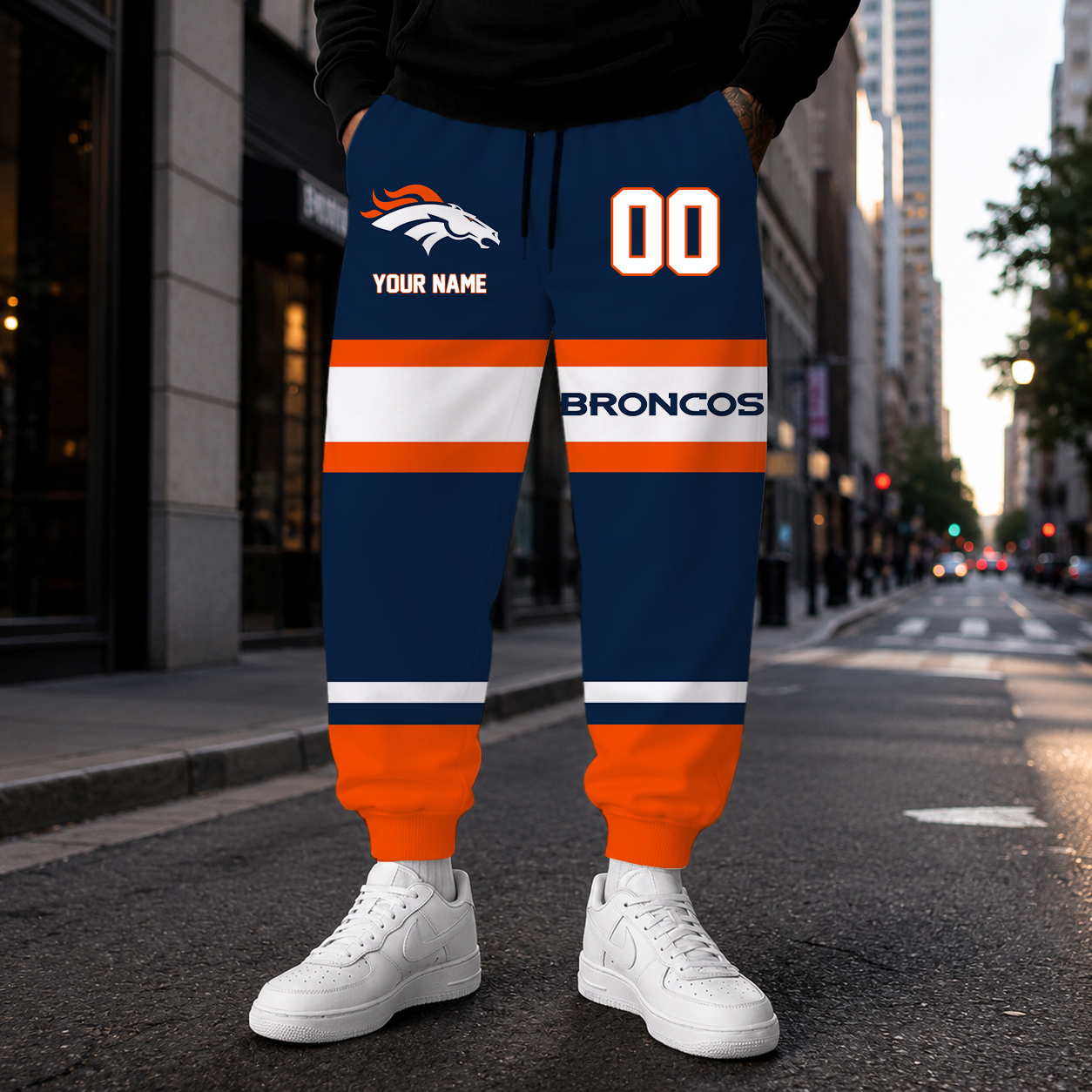Limited Edition – Customized NFL Denver Broncos Sweatpants