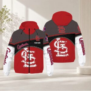 Limited Edition – Customized MLB St. Louis Cardinals Windbreaker Jacket