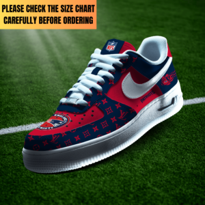 Limited Edition – Customized NFL New England Patriots Air Force 1 Shoes