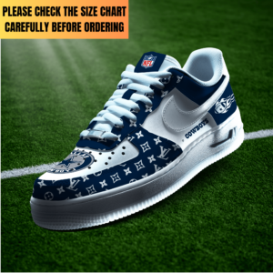 Limited Edition – Customized NFL Dallas Cowboys Air Force 1 Shoes