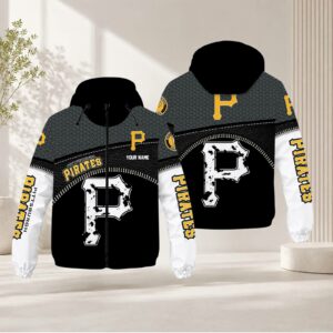 Limited Edition – Customized MLB Pittsburgh Pirates Windbreaker Jacket