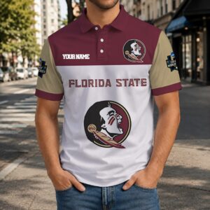 Limited Edition – Customized NCAA Florida State Seminoles Polo Shirt