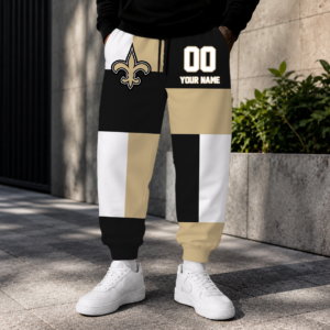 Limited Edition – Customized NFL New Orleans Saints Sweatpants