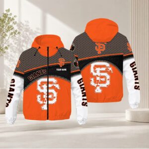 Limited Edition – Customized MLB San Francisco Giants Windbreaker Jacket
