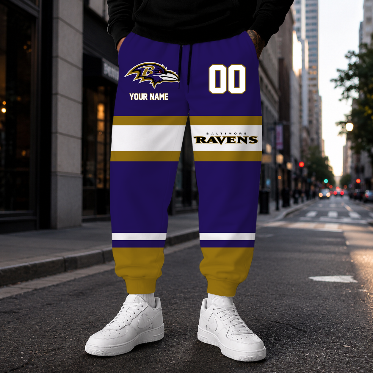 Limited Edition – Customized NFL Baltimore Ravens Sweatpants