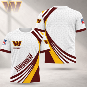 Limited Edition – Customized NFL Washington Commanders Unisex T-Shirt