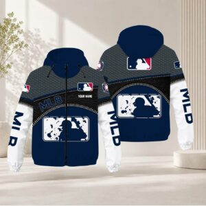 Limited Edition – Customized MLB Major League Baseball Windbreaker Jacket