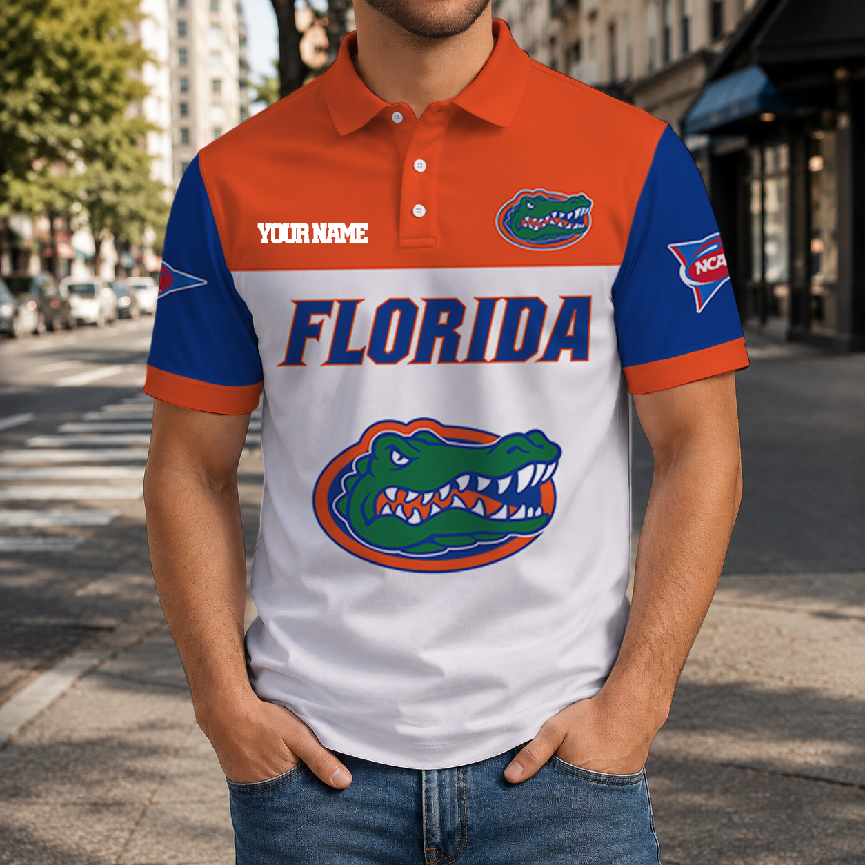 Limited Edition – Customized NCAA Florida Gators Polo Shirt
