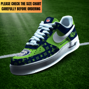 Limited Edition – Customized NFL Seattle Seahawks Air Force 1 Shoes
