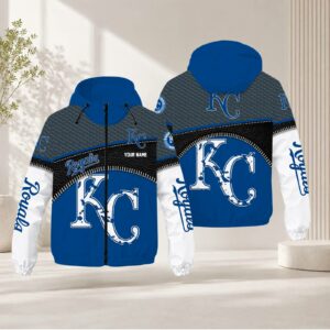 Limited Edition – Customized MLB Kansas City Royals Windbreaker Jacket