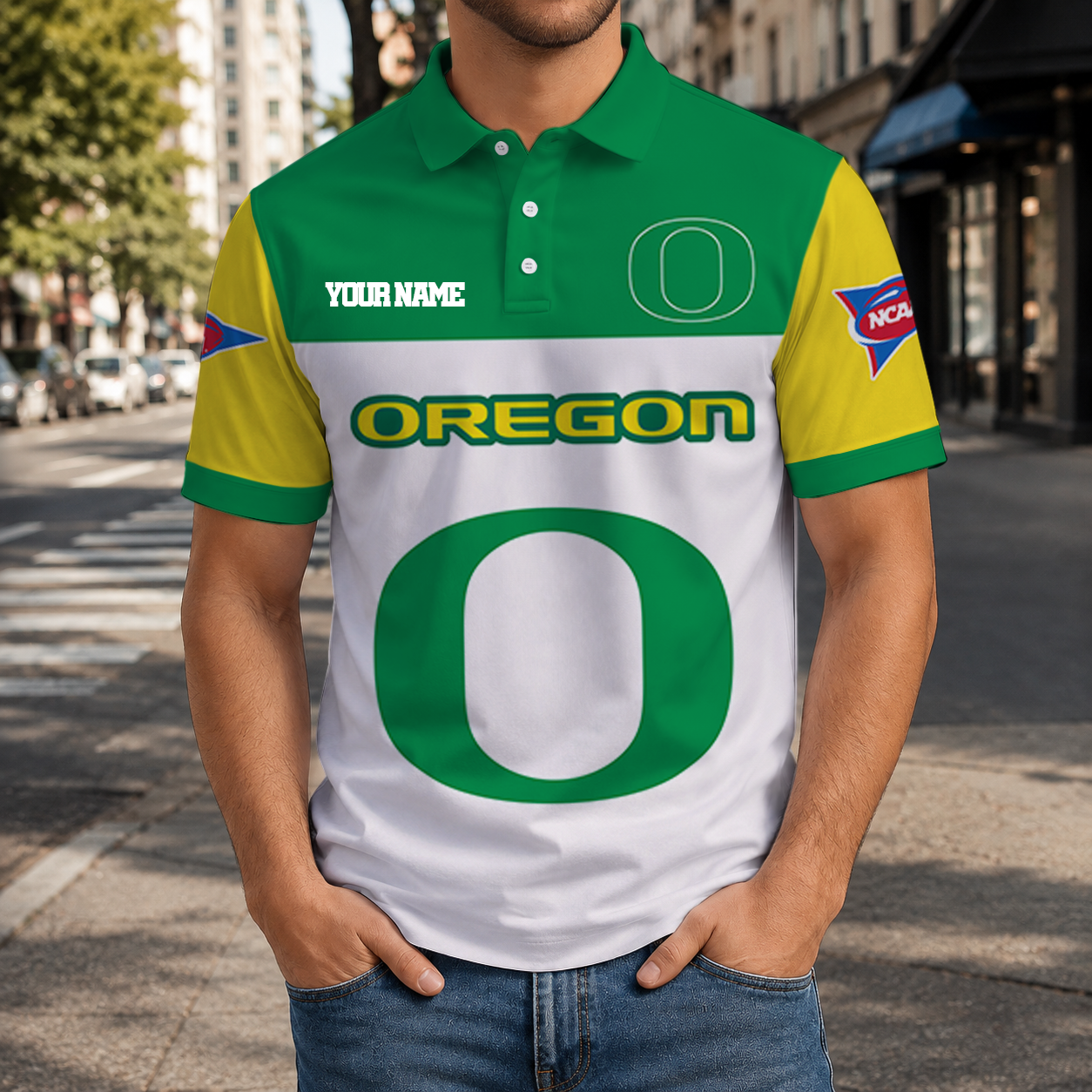 Limited Edition – Customized NCAA Oregon Ducks Polo Shirt