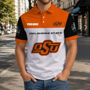 Limited Edition – Customized NCAA Oklahoma State Cowboys Polo Shirt