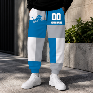 Limited Edition – Customized NFL Detroit Lions Sweatpants