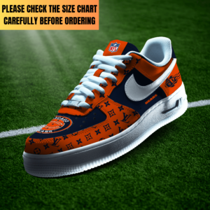 Limited Edition – Customized NFL Chicago Bears Air Force 1 Shoes