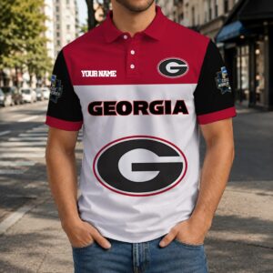 Limited Edition – Customized NCAA Georgia Bulldogs Polo Shirt