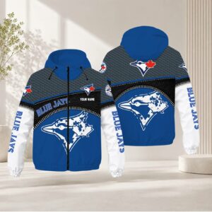 Limited Edition – Customized MLB Toronto Blue Jays Windbreaker Jacket
