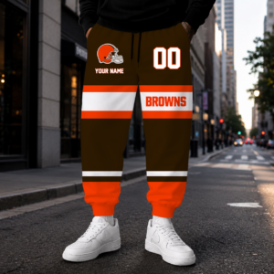 Limited Edition – Customized NFL Cleveland Browns Sweatpants