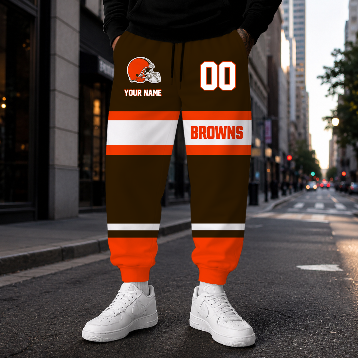 Limited Edition – Customized NFL Cleveland Browns Sweatpants