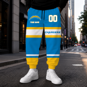 Limited Edition – Customized NFL Los Angeles Chargers Sweatpants