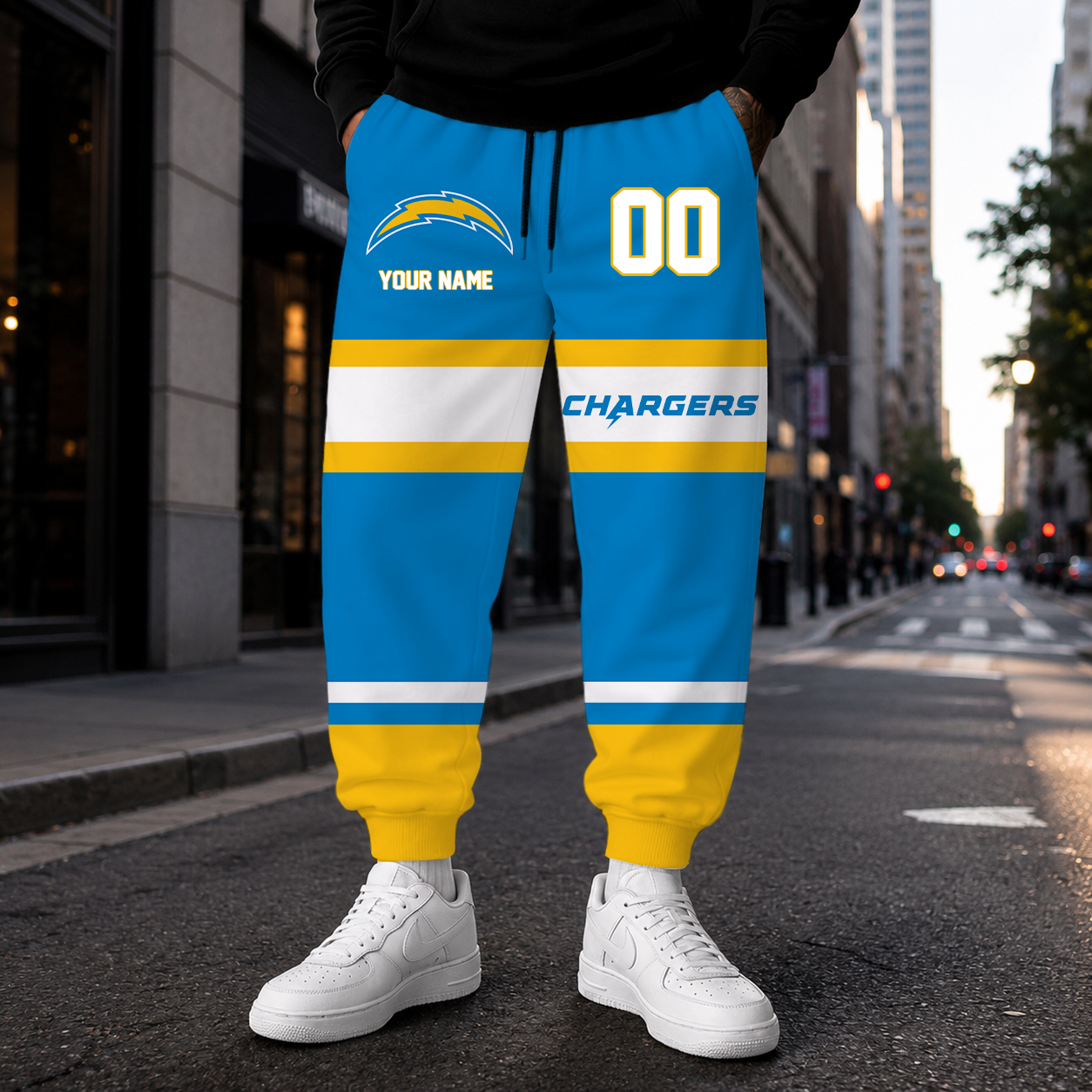 Limited Edition – Customized NFL Los Angeles Chargers Sweatpants