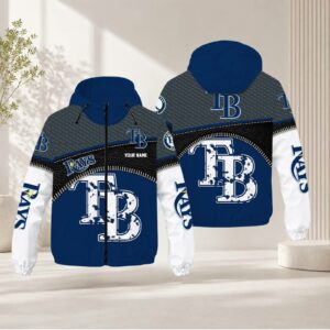 Limited Edition – Customized MLB Tampa Bay Rays Windbreaker Jacket