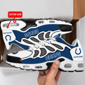 Limited Edition – Customized NFL Indianapolis Colts Air Max Plus Sneakers