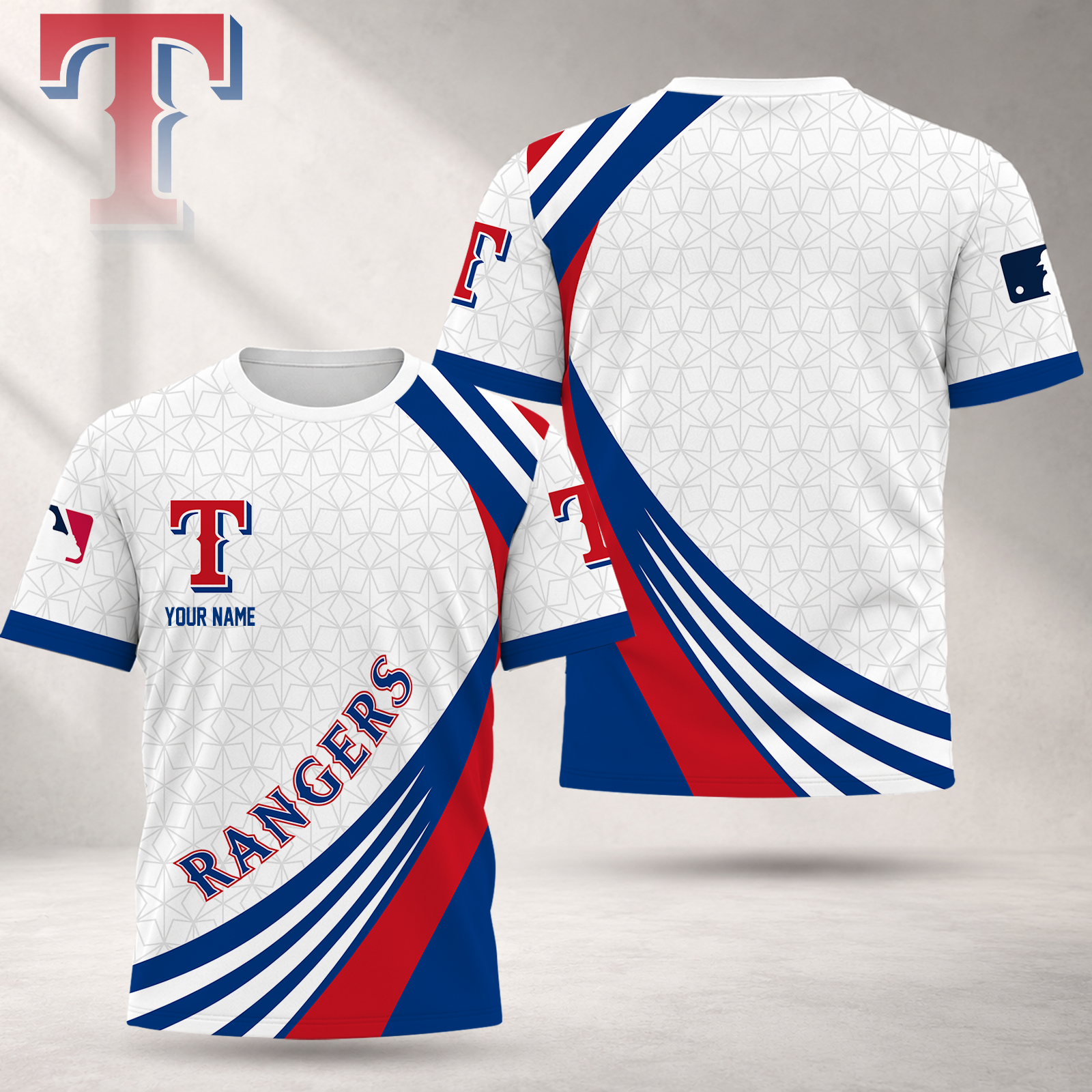 Limited Edition – Customized MLB Texas Rangers Unisex T-Shirt