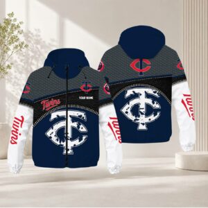 Limited Edition – Customized MLB Minnesota Twins Windbreaker Jacket