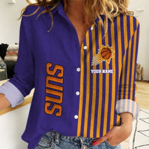 Limited Edition – Customized NBA Phoenix Suns Women Casual Shirt