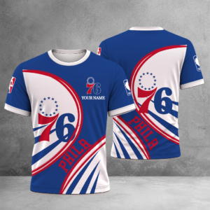 Limited Edition – Customized NBA Philadelphia 76Ers Unisex T-Shirt
