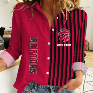 Limited Edition – Customized NBA Toronto Raptors Women Casual Shirt