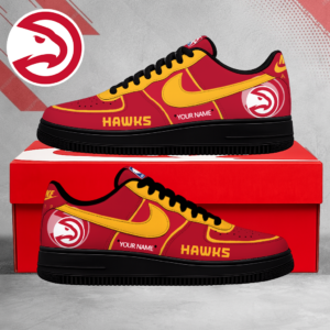 Limited Edition – Customized NBA Atlanta Hawks Af1 Sneakers