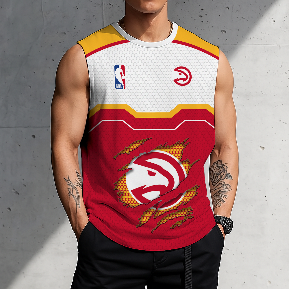 Limited Edition – Customized NBA Atlanta Hawks Men’s Tank Top