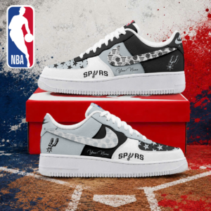Limited Edition – Customized NBA San Antonio Spurs Af1 Sneakers