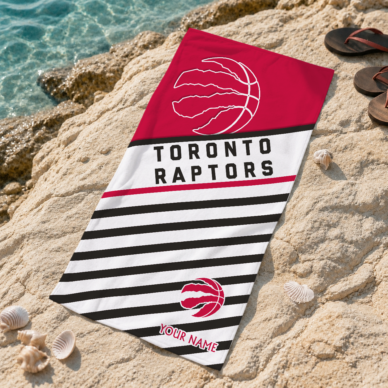 Limited Edition – Customized NBA Toronto Raptors Beach Towel For Fan