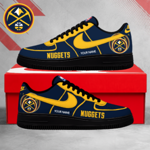 Limited Edition – Customized NBA Denver Nuggets Af1 Sneakers