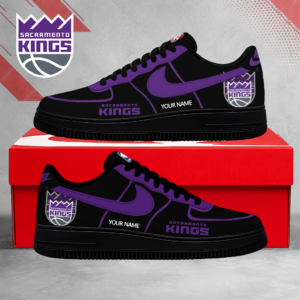 Limited Edition – Customized NBA Sacramento Kings Af1 Sneakers
