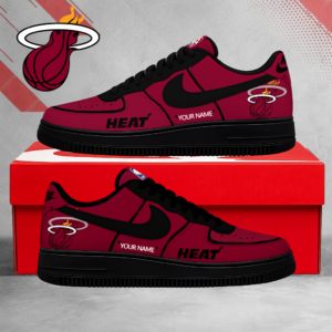 Limited Edition – Customized NBA Miami Heat Af1 Sneakers