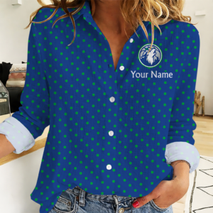 Limited Edition – Customized NBA Minnesota Timberwolves Women Casual Shirt For Fan