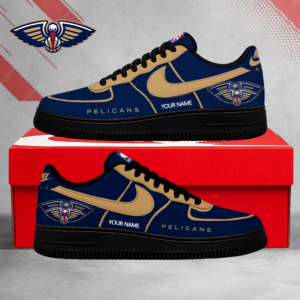 Limited Edition – Customized NBA New Orleans Pelicans Af1 Sneakers