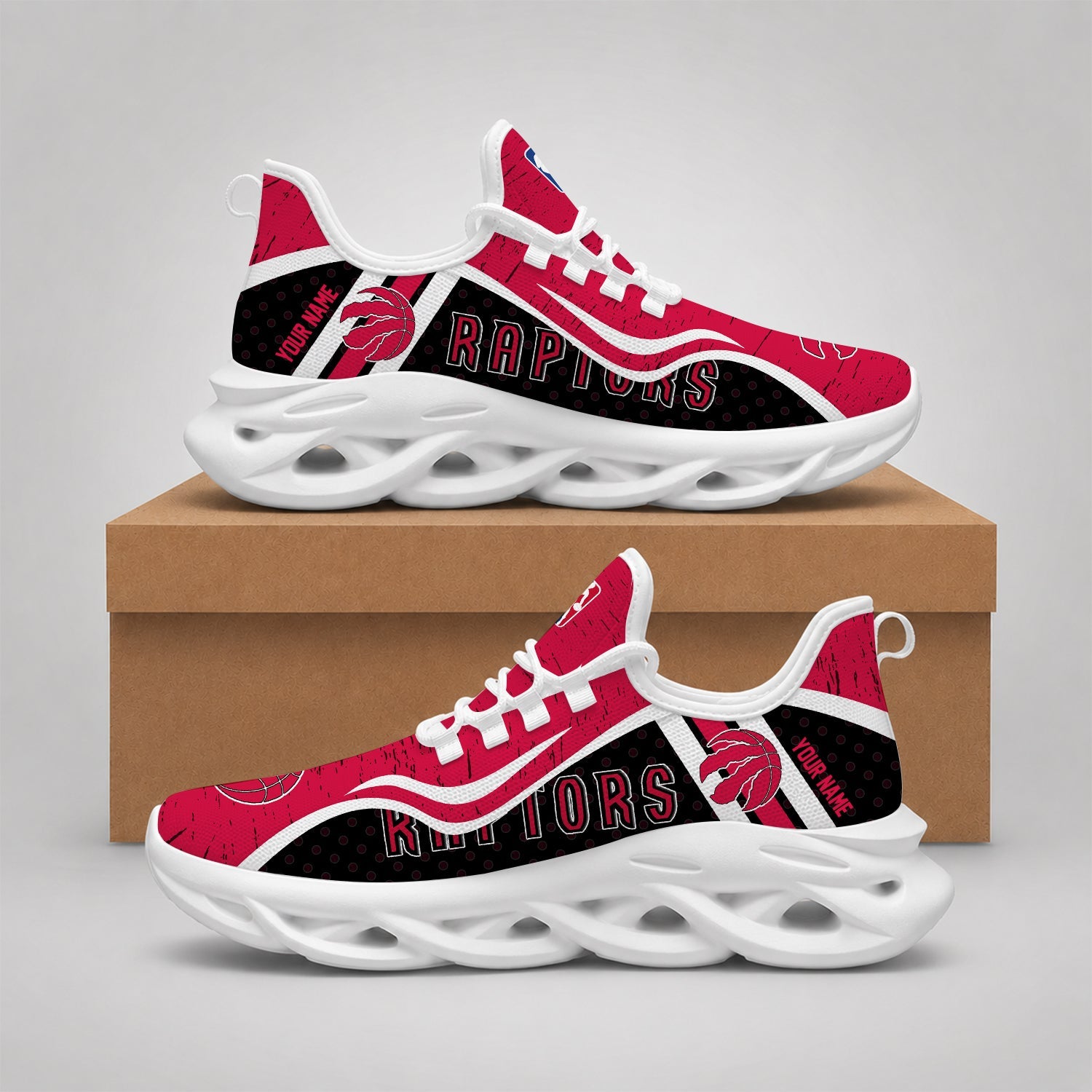 Limited Edition – Customized NBA Toronto Raptors Max Soul Shoes