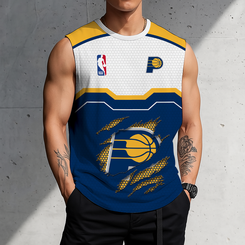 Limited Edition – Customized NBA Indiana Pacers Men’s Tank Top